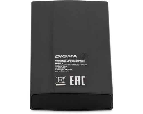 Внешний накопитель SSD Digma USB3.2 Gen2x2 2TB DGSM8002T2MGG MEGA X 1.8