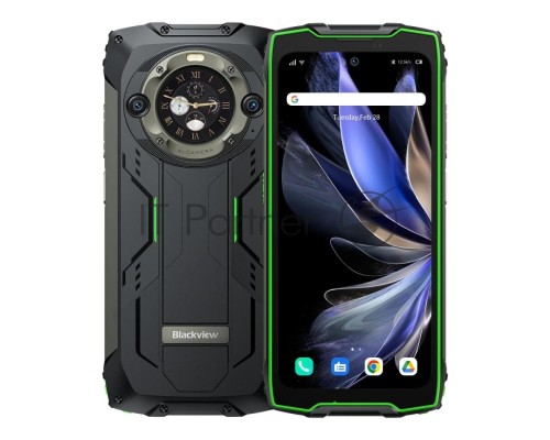 Смартфон BlackView BV9300 Pro, 8/256Gb, черный/зеленый