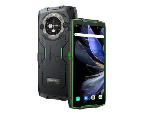 Смартфон BlackView BV9300 Pro, 8/256Gb, черный/зеленый