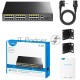 Коммутатор Cudy FS1026PS1, (L2) 24x100Мбит/с 2x1Гбит/с, 1SFP, 24PoE, 24PoE+ 300W, неуправляемый