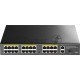 Коммутатор Cudy FS1026PS1, (L2) 24x100Мбит/с 2x1Гбит/с, 1SFP, 24PoE, 24PoE+ 300W, неуправляемый