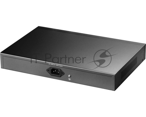 Коммутатор Cudy FS1026PS1, (L2) 24x100Мбит/с 2x1Гбит/с, 1SFP, 24PoE, 24PoE+ 300W, неуправляемый