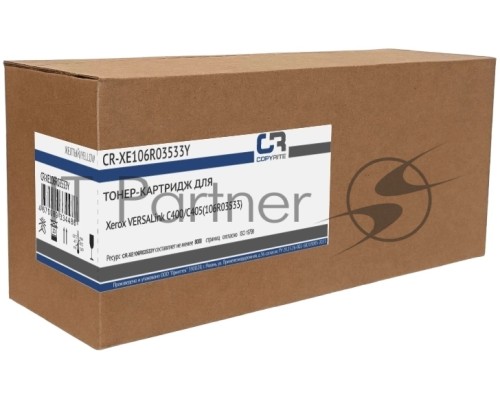 Картридж лазерный CopyRite CR-XE106R03533Y 106R03533 желтый (8000стр.) для Xerox VERSALink C400/C405