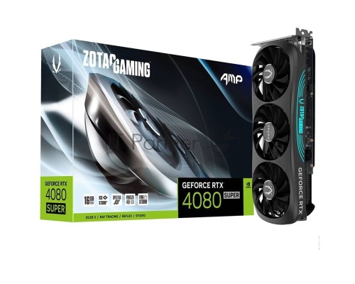 Видеокарта Zotac RTX 4080 SUPER AMP 16GB GDDR6X 256bit 3xDP HDMI Premium Pack