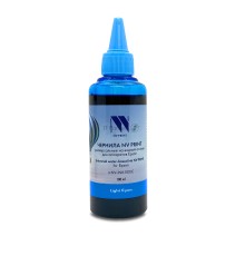 Чернила NV PRINT универсальные на водной основе NV-INK100LC для аппаратов Epson (100ml) Light Cyan совместимые