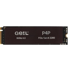 Накопитель SSD GEIL P4P M.2 2280 PCIE 4x4; P4PDC23C512A; 512GB; Inno GritIG5236; Taishan; 6450/3300