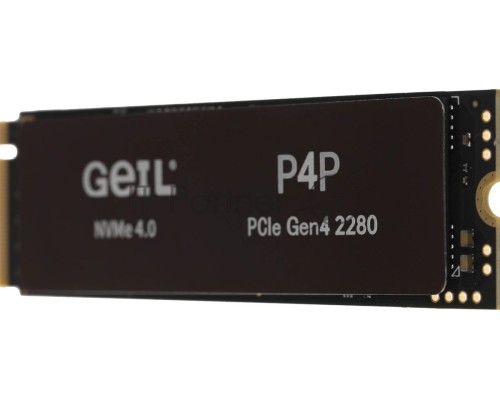 Накопитель SSD GEIL P4P M.2 2280 PCIE 4x4; P4PDC23C512A; 512GB; Inno GritIG5236; Taishan; 6450/3300