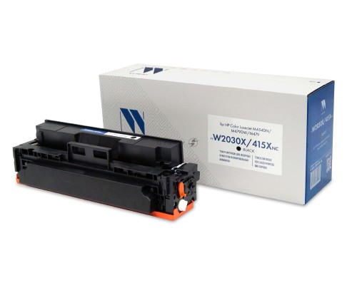 Картридж NVP совместимый NV-W2030X 415X Black (БЕЗ ЧИПА) для HP Color LaserJet M454DN/M479DW/M479 (7500k)