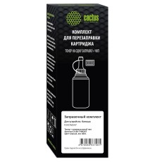 Тонер Cactus CS-RK-THМ247 черный флакон 400гр. (в компл.:чип) для принтера Катюша Р247/М247