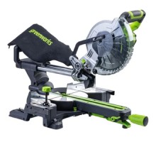 Greenworks GD24MS216 Торцовочная пила, 24V, бесщеточная, с протяжкой, без АКБ и ЗУ [1501707]
