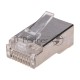 Rexant (05-1019) Разъем сквозной RJ-45 (8P8C) под витую пару, FTP, CAT 5e (1 шт)