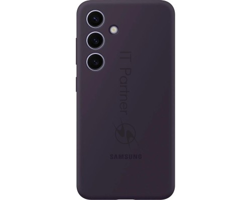 Чехол (клип-кейс) Samsung для Samsung Galaxy S24 Silicone Case S24 темно-фиолетовый (EF-PS921TEEGRU)