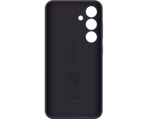 Чехол (клип-кейс) Samsung для Samsung Galaxy S24 Silicone Case S24 темно-фиолетовый (EF-PS921TEEGRU)