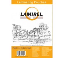Пленка для ламинирования Fellowes 175мкм A4 (100шт) глянцевая Lamirel LA-7876501 (LA-78765/CRC-78765)