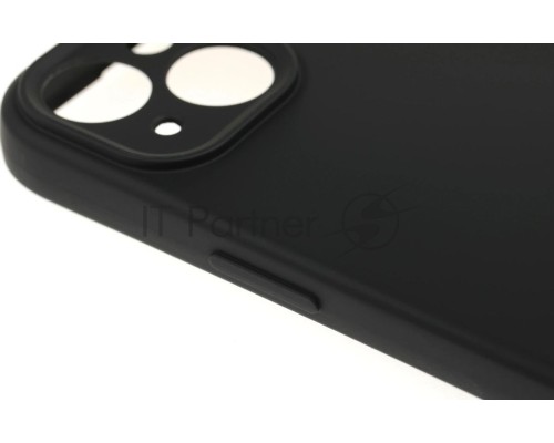 Чехол (клип-кейс) BoraSCO для Apple iPhone 15 черный (72433)
