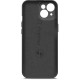 Чехол (клип-кейс) BoraSCO для Apple iPhone 15 черный (72433)