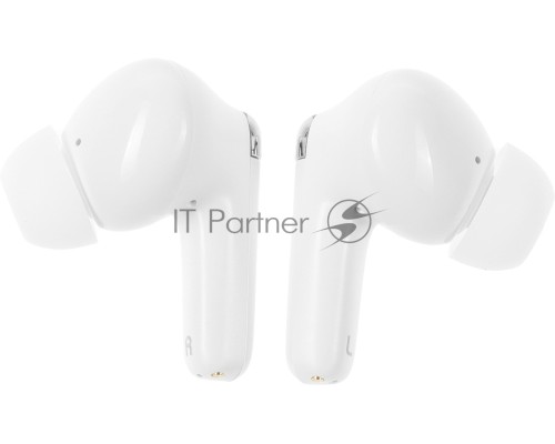 Гарнитура внутриканальные Infinix XBuds XE26 белый беспроводные bluetooth в ушной раковине (10311752)