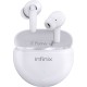 Гарнитура внутриканальные Infinix XBuds XE26 белый беспроводные bluetooth в ушной раковине (10311752)