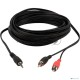 Шнур Rexant Стерео 3,5мм - 2 RCA, 5м