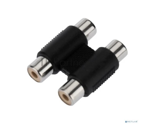 Переходник Rexant 2 гнезда RCA - 2 гнезда RCA