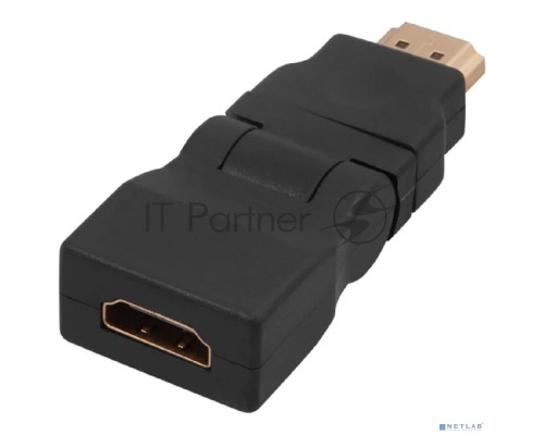 Переходник Rexant штекер HDMI - гнездо HDMI, поворотный