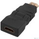 Переходник Rexant штекер HDMI - гнездо HDMI, поворотный