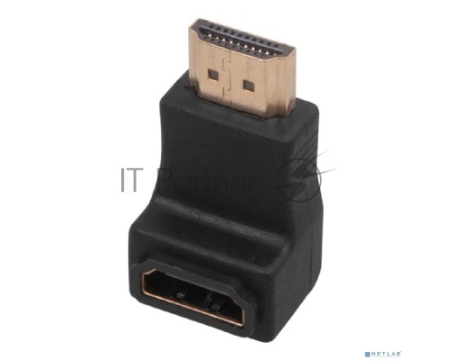 Переходник Rexant штекер HDMI - гнездо HDMI, угловой