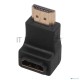 Переходник Rexant штекер HDMI - гнездо HDMI, угловой