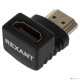 Переходник Rexant аудио/видео, (гнездо HDMI - штекер HDMI), угловой, 1 шт.