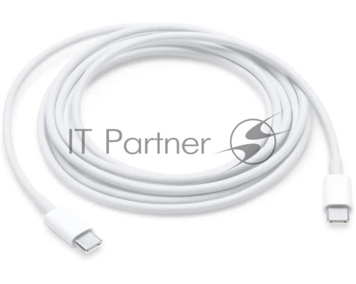 Кабель Apple A1739 MLL82FE/A USB Type-C (m)-USB Type-C (m) 2м белый