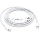 Кабель Apple A1739 MLL82FE/A USB Type-C (m)-USB Type-C (m) 2м белый