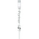 Кабель Apple A1739 MLL82FE/A USB Type-C (m)-USB Type-C (m) 2м белый