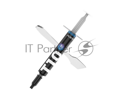 Термопаста ALSEYE T10 Thermal conductivity: 13.9W/m-k  Color: Gray  Conductivity: non-conductive specific gravity: 2.7g / cm³@25℃  Capacity: 1.2ml  Weight: 2G