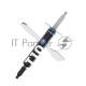 Термопаста ALSEYE T10 Thermal conductivity: 13.9W/m-k  Color: Gray  Conductivity: non-conductive specific gravity: 2.7g / cm³@25℃  Capacity: 1.2ml  Weight: 2G
