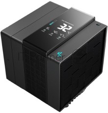 Кулер DEEPCOOL ASSASSIN IV VC VISION LGA20XX/1700/1200/115X/AM5/AM4 (6шт/кор,TDP 300W, PWM, DUAL FAN 140mm + 120mm, DUAL Heatsink, 7 Heatpipe, Copper Base) RET
