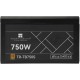 Блок питания Thermalright TR-TB750S, 750W 80+ Bronze (ATX, 3, PCIe 5.0, Non-modular, 1x24(20+4)pin 550mm, 1xCPU*2 8(4+4)pin 600+150mm, 1xPCIe*2 8(6+2)pin 500+150mm, 1x12VHPWR PCIe 5.0 12+4pin 600mm, 1xSATA*3+MOLEX4pin*1 400+150+150+150mm, 1xSATA*2+MOLEX4