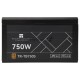 Блок питания Thermalright TR-TB750S, 750W 80+ Bronze (ATX, 3, PCIe 5.0, Non-modular, 1x24(20+4)pin 550mm, 1xCPU*2 8(4+4)pin 600+150mm, 1xPCIe*2 8(6+2)pin 500+150mm, 1x12VHPWR PCIe 5.0 12+4pin 600mm, 1xSATA*3+MOLEX4pin*1 400+150+150+150mm, 1xSATA*2+MOLEX4