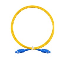 Exegate EX297923RUS Патч-корд волоконно-оптический FC-S-9-SC-SC-2M-LSZH (Шнур ВО SM 9/125 (OS2/G.652.D), SC/UPC-SC/UPC, Simplex, LSZH, 2 м)