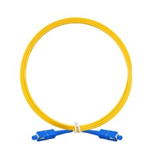 Exegate EX297923RUS Патч-корд волоконно-оптический FC-S-9-SC-SC-2M-LSZH (Шнур ВО SM 9/125 (OS2/G.652.D), SC/UPC-SC/UPC, Simplex, LSZH, 2 м)