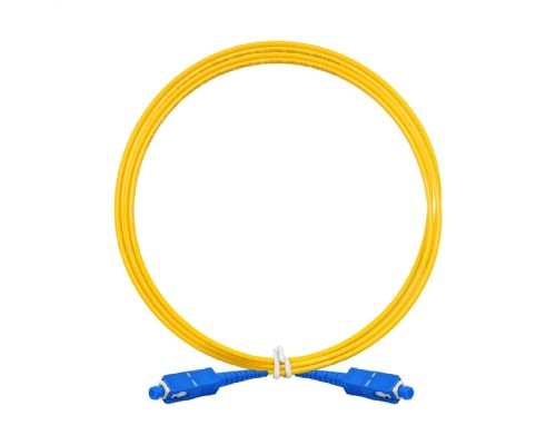 [Коммутационный шнур] Exegate EX297924RUS Патч-корд волоконно-оптический FC-S-9-SC-SC-3M-LSZH (Шнур ВО SM 9/125 (OS2/G.652.D), SC/UPC-SC/UPC, Simplex, LSZH, 3 м)