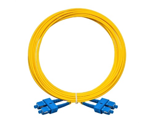 [Коммутационный шнур] Exegate EX297932RUS Патч-корд волоконно-оптический FC-D-9-SC-SC-5M-LSZH (Шнур ВО SM 9/125 (OS2/G.652.D), SC/UPC-SC/UPC, Duplex, LSZH, 5м)