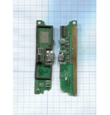 Плата разъема питания с микрофоном для Lenovo A516