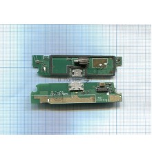 Плата разъема питания с микрофоном для Lenovo S720