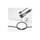 Кабель REXANT USB 3в1 Type-С (6A), Lightning (2,4A), micro USB (3A) 1,2м, в черной оплетке 18-7075