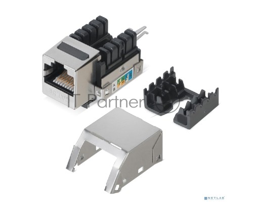 Модуль Keystone Jack RJ-45(8P8C), FTP, CAT 5e, тип 90 градусов REXANT PRO