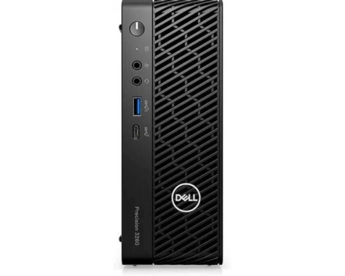 [Компьютер] Dell Precision 3260 Compact [3260-5640] Black { i5 13500/16Gb/SSD1Tb T1000 4Gb/LinUb/m/kb}