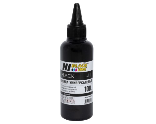 Чернила Hi-Black Универсальные для HP (Тип H-V1), Bk, 0,1 л.