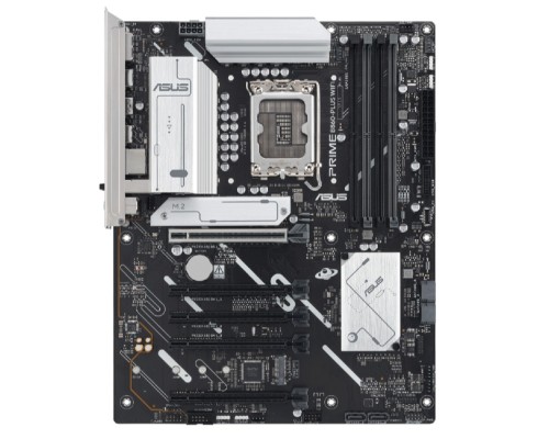 [Материнская плата] ASUS PRIME B860-PLUS WIFI (Socket 1851, ATX, 4xDDR5(256GB), DP/HDMI, 1xPCIe5.0x16/1xPCIe4.0x16/3 x PCIe 4.0 x16, 1xLAN (2.5GbE), Wi-Fi 6E, BT, 4xSATA 6Gb/s, 3xM.2, 1xType-C, 3xUSB 3.2, 4xUSB 2.0)