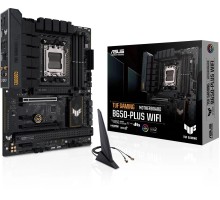 ASUS TUF GAMING B650-PLUS WIFI (Socket AM5, ATX, 4xDDR5(128GB), DP/HDMI, 2xPCIe 4.0x16/2xPCIe 4.0, 1xLAN (2.5GbE), 2x Wi-Fi 6, BT 5.2, 4xSATA 6Gb/s, 3xM.2, 1xType-C, 3xUSB 3.2, 4xUSB 2.0, ATX)