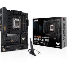 ASUS TUF GAMING B650-PLUS WIFI (Socket AM5, ATX, 4xDDR5(128GB), DP/HDMI, 2xPCIe 4.0x16/2xPCIe 4.0, 1xLAN (2.5GbE), 2x Wi-Fi 6, BT 5.2, 4xSATA 6Gb/s, 3xM.2, 1xType-C, 3xUSB 3.2, 4xUSB 2.0, ATX)